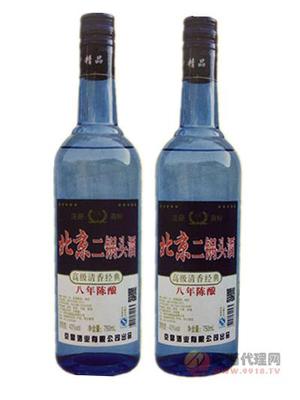 北京二鍋頭酒八年陳-43&deg;-750ml